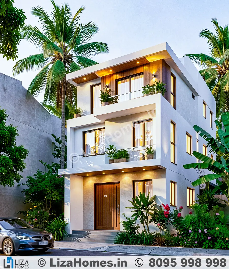 3D villa design - Luxury mansion front elevation 3D and residential exterior design