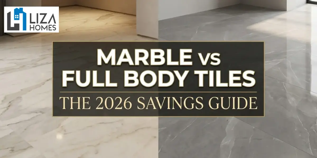 Marble vs Full Body Vitrified Tiles: The 2026 Ultimate Guide to Savings & Style