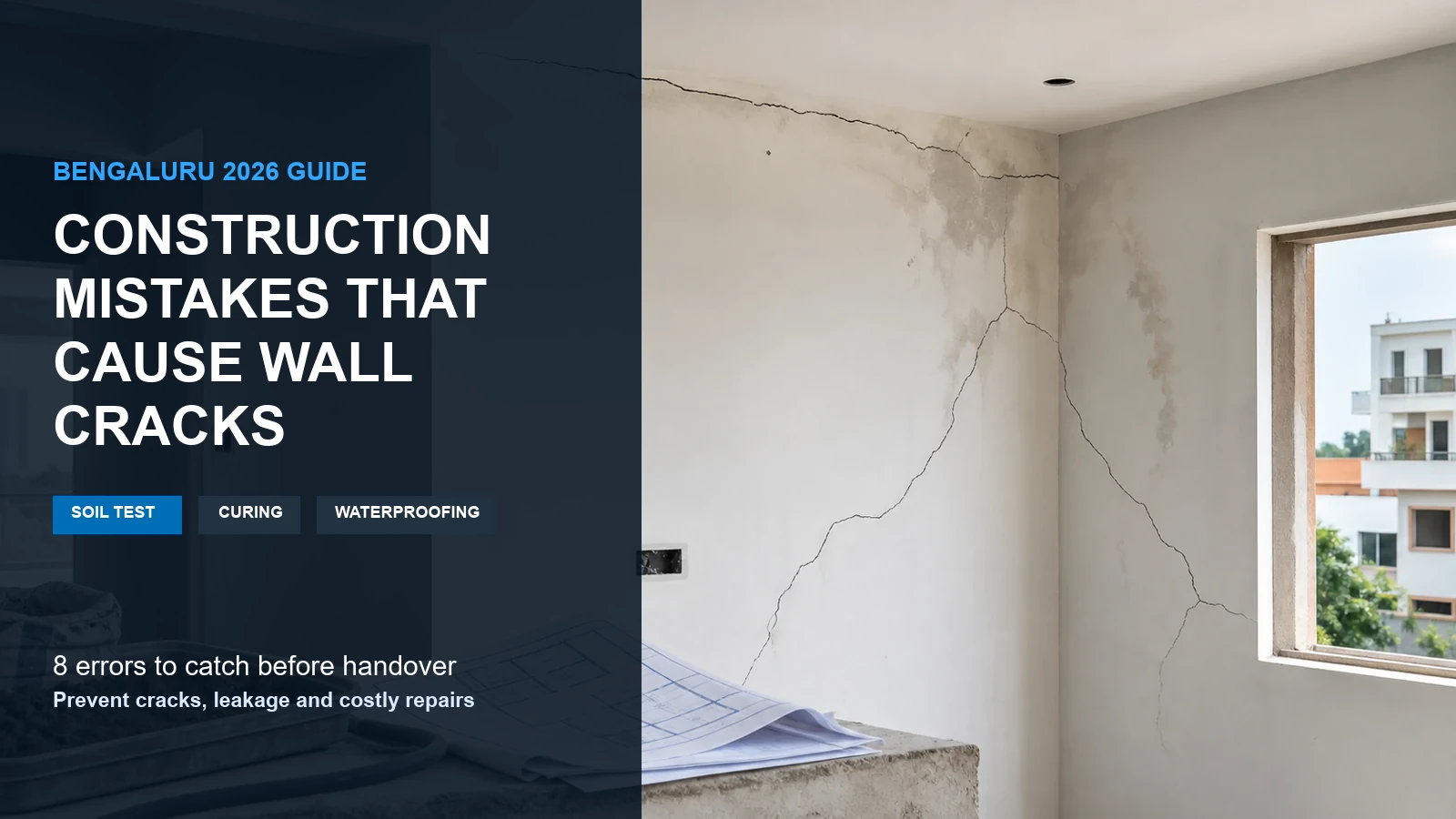 8 Construction Mistakes That Will Crack Your Bengaluru Home in 2 Years (2026 Guide)